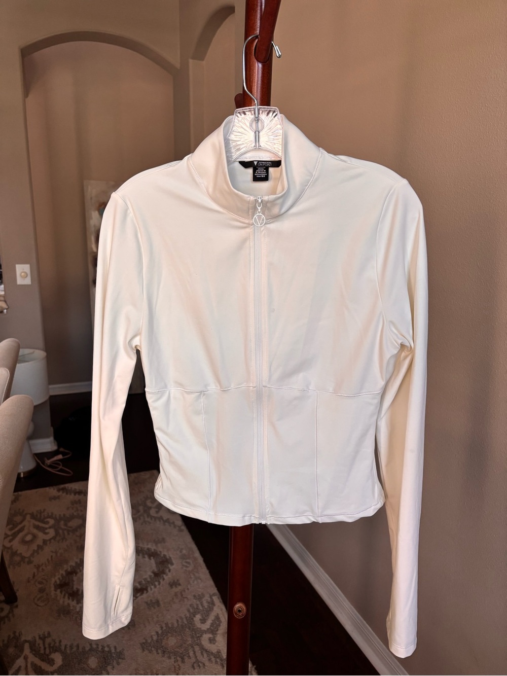 Victoria Secret cropped white jacket